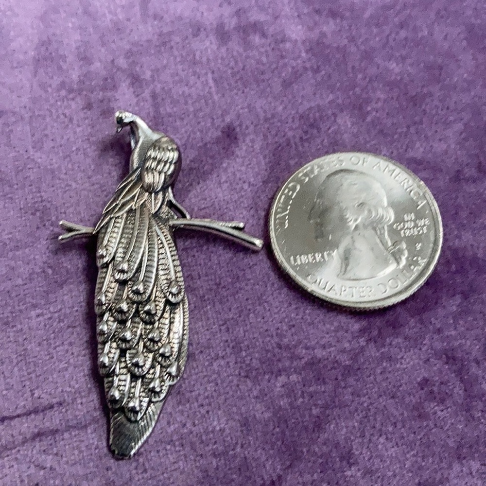 Peacock pendant